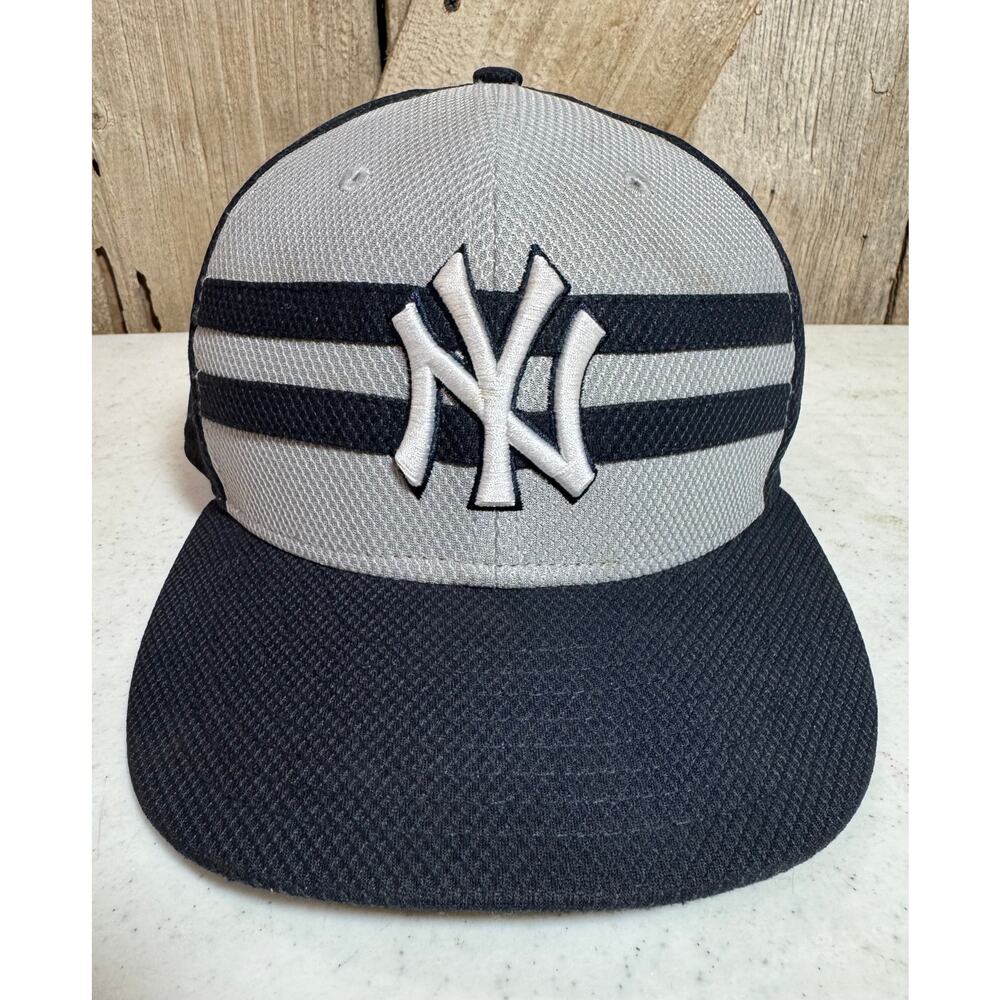 New Era 59 Fifty Hat New York Yankees All Star Game 2015 Cap Size 7.5 Gray Blue